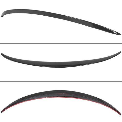 Glossy Trunk Spoiler Lip For Mercedes C Class W205 2015 2022 C300 C63 C43 AMG