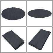 DURAFORCE Round Outdoor lnflatable Hot Tub Mat Pool Liner Pad for Above Ground Pools 16FT