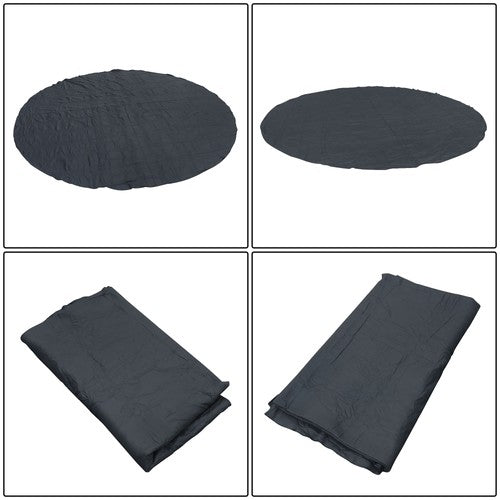 DURAFORCE Round Outdoor lnflatable Hot Tub Mat Pool Liner Pad for Above Ground Pools 16FT