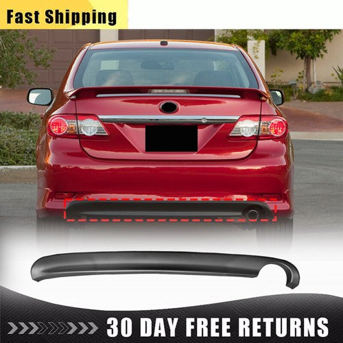 Lower Rear Bumper Spoiler Diffuser Lip For 2011 2012 2013 Toyota Corolla S/XRS