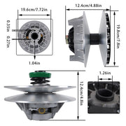 DURAFORCE For ODES 800 Dominator Raider X2 D2 D4 Primary Secondary CVT Clutch Removal Tool