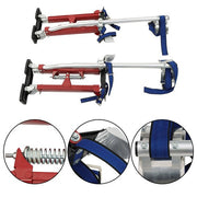 DURAFORCE Adjustable Height Drywall Stilts Aluminum Tool For Painting Painter Red 18"-30"