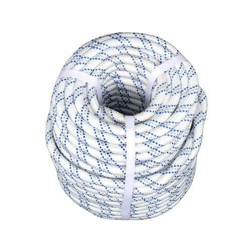 DURAFORCE 8400 Lbs 1/2" x 120' Double Braided Polyester Rope Breaking Strength For Swing