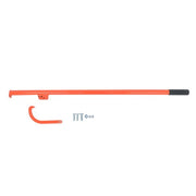 DURAFORCE Red With Rubber Handle 58" Log Roller Tool Lifter Felled Cant Hook Logging Tool