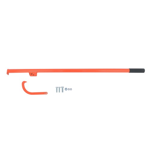 DURAFORCE Red With Rubber Handle 58" Log Roller Tool Lifter Felled Cant Hook Logging Tool