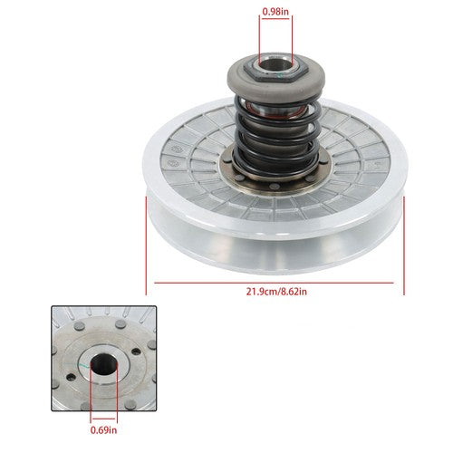 DURAFORCE Fit For Yamaha Grizzly 660 Kodiak 700 98-18 Clutch Sheave Assembly 4WV-17660-10