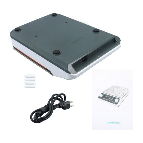 DURAFORCE 4 Position Magnetic Stirrer Multiple Magnetic Stirrer 50-1200 RPM Heating
