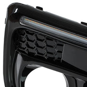 DURAFORCE White/Amber LED DRL Fog Light Bezel Cover kit for 2018-2021 Subaru WRX/STI Pair