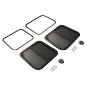 DURAFORCE 2X 24" W X 20" H RV Window W/ Trim Ring Horizontal Slide For RV Cargo Trailer