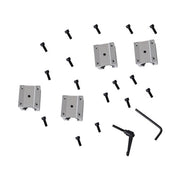 DURAFORCE 2Pcs SBR20-1800mm Linear Guide Rails with SBR20UU Bearing Blocks 4Pcs