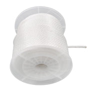 DURAFORCE 5/16 Inch 250ft White Nylon Solid Braid Rope | High UV & Abrasion Resistance