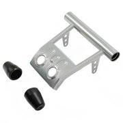 DURAFORCE Front Bumper Guard + rubber end caps For Yamaha Banshee 350 YFZ350 87-06 Silver