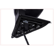 DURAFORCE Left View Mirror Assembly with Turn Signal Lamp for Nissan Rogue SV SL Advance