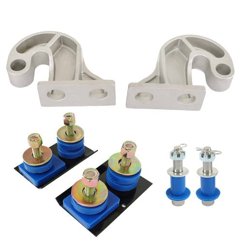 DURAFORCE Lower Hood Pivot Kit & Engine Hood Hinge Pivot Bolt Kit For Peterbilt 378 379