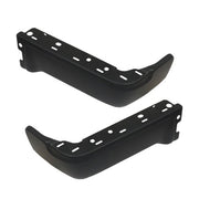 DURAFORCE Rear Bumper Ends For Ford F150 2009-2014 Primered Steel Set Black Pair LH RH