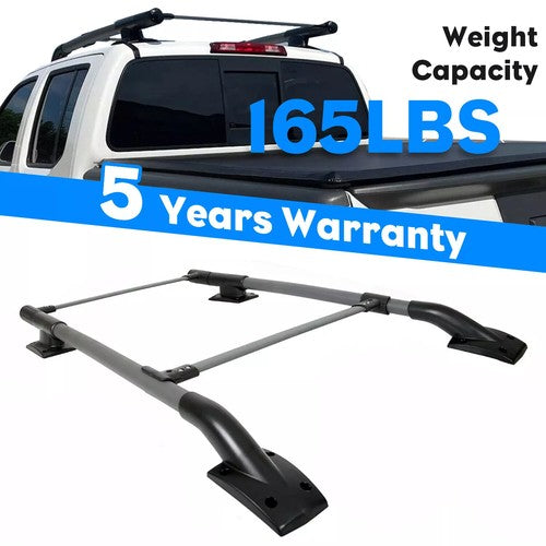 DURAFORCE Top Roof Rack Rail Luggage Carrier Cargo Aluminum for Nissan Frontier 2005-2022
