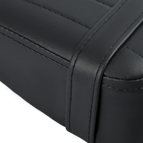 Black Rear Passenger Seat Pillion For Harley Softail FXST Street Bob FXBB 18 23