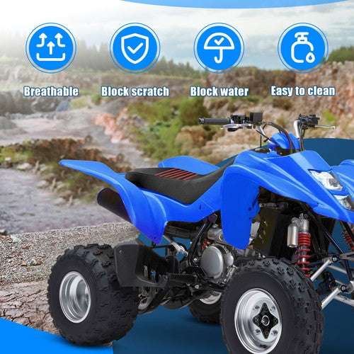 Red Gripper Seat Cover Anti Slip for Suzuki Quadsport Z400 LTZ400 2003 2009 2008