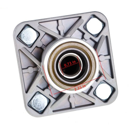 DURAFORCE 2x Front Wheel Hub Kit Bearings Seals For Club Car DS Golf Cart 1982-2002 Models