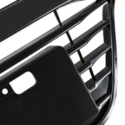 DURAFORCE Chrome & Black Front Upper Grille Grill For 2016-2018 Honda HR-V HRV Assembly