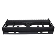 DURAFORCE 2500lb Wolfequip Pallet Fork Skid Steer Frame Receiver Hitch & Hay Spear Sleeves