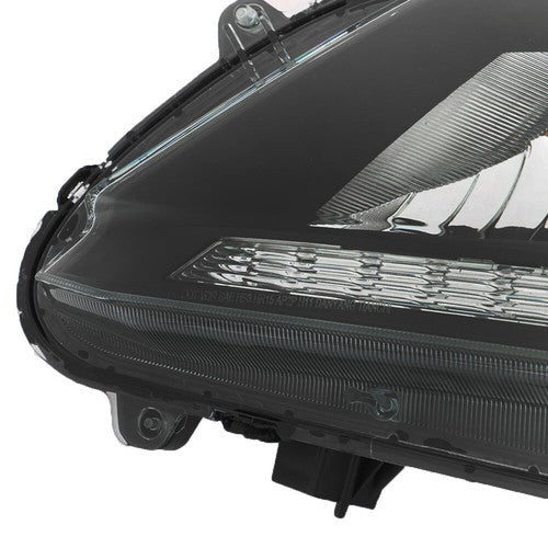 DURAFORCE Pair For Honda Accord 2013-2015 Headlights Replacement Halogen W/O LED DRL Set