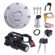 DURAFORCE FOR Honda CBR 600RR 1000RR 2007-2014 Ignition Switch Fuel Gas Cap Seat Lock Key