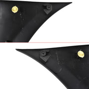 DURAFORCE 2x Rear Trim Molding Covers L & R Black Fits Mercedes W907 Sprinter 2500 3500