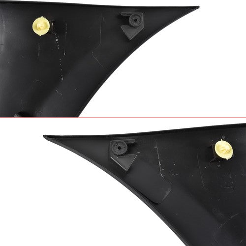 DURAFORCE 2x Rear Trim Molding Covers L & R Black Fits Mercedes W907 Sprinter 2500 3500