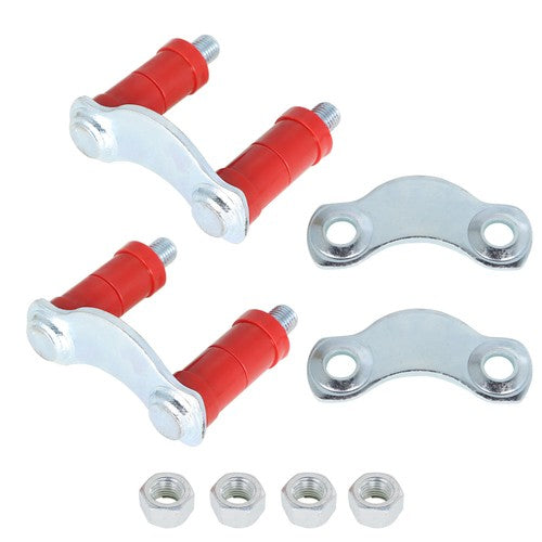 DURAFORCE Rear Leaf Spring Shackle Kit One set Fit For Chevrolet 150 210 Bel Air 1955/55