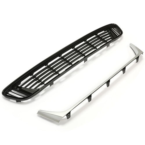 Front Bumper Lower Grille Silver Trim Molding for Toyota Venza 13 14 15 2016