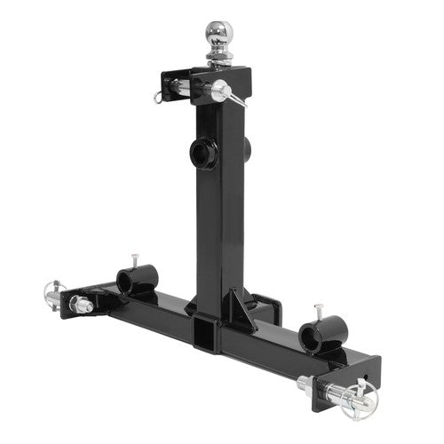 DURAFORCE Heavy-Duty 3 Point Hitch Adapter for Tractors 2" Receiver Trailer Drawbar Cat 1