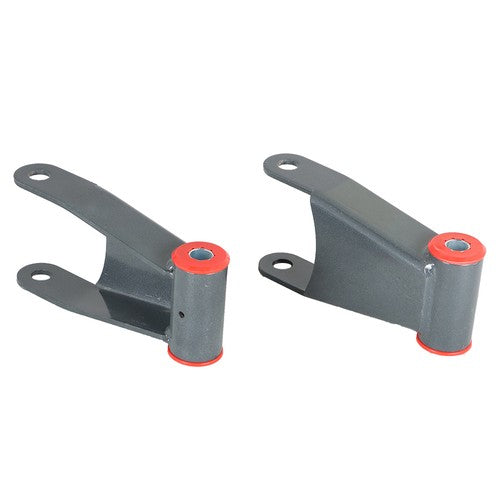 DURAFORCE 2× 2" Rear Drop Lowering Shackle Kit For Ford F250 Super Duty 2WD 1999-2006 2007