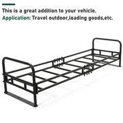 DURAFORCE Black Steel Cargo Rack For 2005-2018 Polaris Ranger 700, 800, 900, 1,000