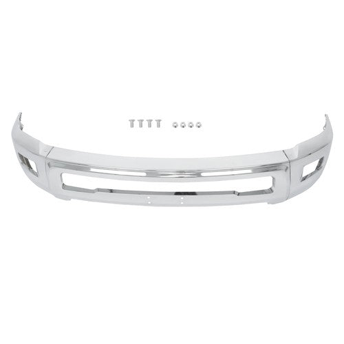 DURAFORCE Chrome Split Front Bumper Without Sensor Hole For Dodge RAM 2500 3500 2010-2018