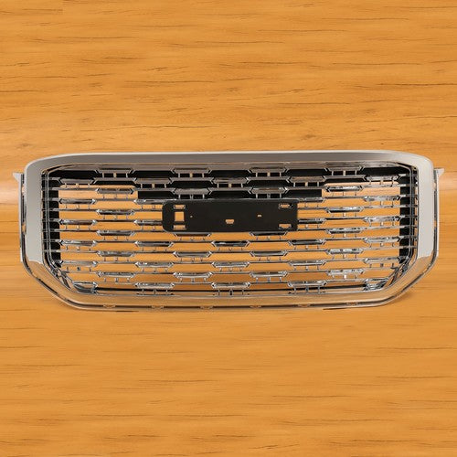Front Upper Grille for GMC Yukon Denali Style 2015-2020 22936421 Chrome ABS