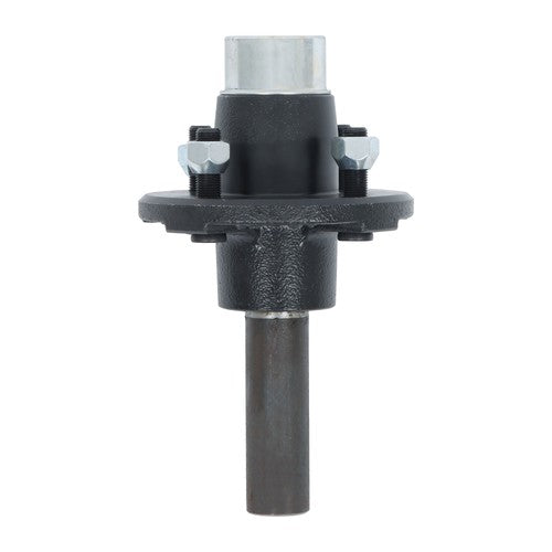 DURAFORCE 6PCS Trailer Axle Kit w/ 4 on 4" Bolt Idler 1" Hub & Round BT8 Spindle L44643