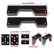 DURAFORCE Fit For Chevy C1500 & GMC Sierra 88-98 2WD C-Notch Rear Support & Drop Flip Kit