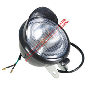 DURAFORCE Black Motorcycle Passing Driving Spot Fog Lamp w/ Turn Signal Lights For