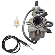 DURAFORCE Carburetor W/ Cable For Honda TRX250 TRX250TE TRX250TM Recon ES 2002-2007 Carb