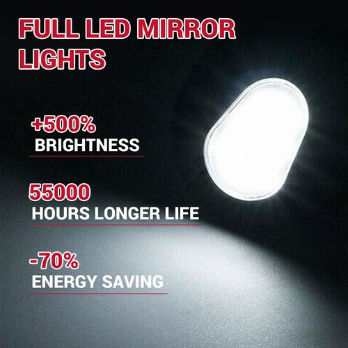 LED Side Mirror Puddle Lights for Dodge Ram 1500 2500 3500 4500 5500 2010 2019