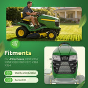 DURAFORCE For John Deere X300 X304 X310 X320 X350 X370 X384 X394 Hood w/Grille Headlight