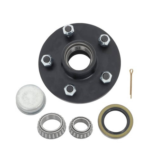 DURAFORCE 1 Set 5- 4.75" Trailer Wheel Hub Kit For 3500 lb #84 Trailer Axle-5-Pieces/Set