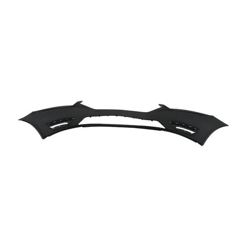 DURAFORCE Primed New Front Upper Grille+Front Bumper Cover Fit For Ford Taurus 2013-2019