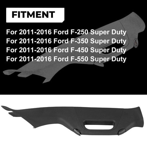Right Passenger Side Pillar Handle For 11-16 Ford F250 F350 F450 F550 Super Duty