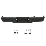 DURAFORCE NEW Primered - Complete Rear Steel Bumper Assembly For Ford F150 Truck 2009-2014