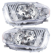 DURAFORCE Headlight Headlamps Assembly Fit For Toyota Highlander 2008-2010 LH+RH Side Pair