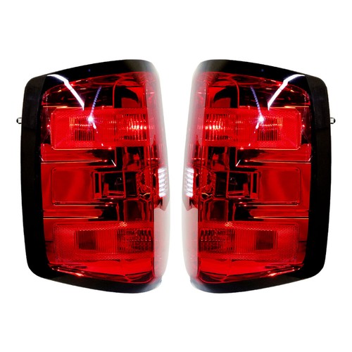 DURAFORCE For 2014-2018 Chevy Silverado 1500 Rear Left & Right Side Brake Lamp Tail Light
