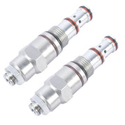 DURAFORCE 2Pcs Hydraulic Valve 62256 for S-40 S-45 S-60 S-65 S-65 TRAX S-80 S-85 Z-60/34