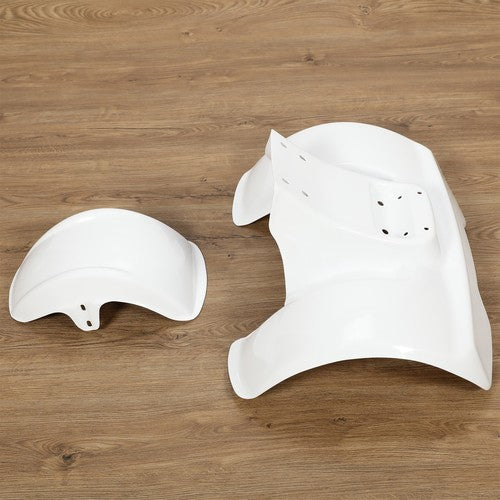 ABS Painted White Front Rear Fender Set for Honda ATC70 1978-1985
